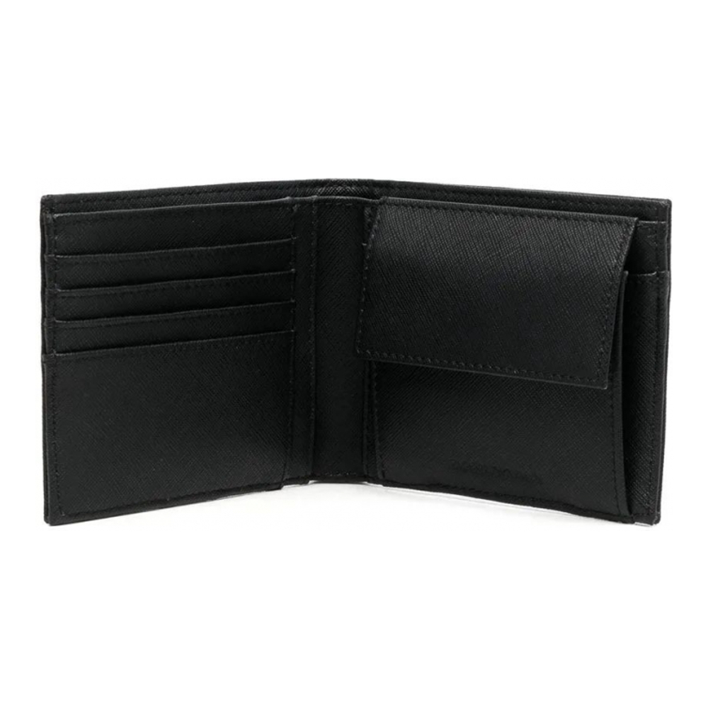 'Logo-Plaque Bi-Fold' Portemonnaie für Herren