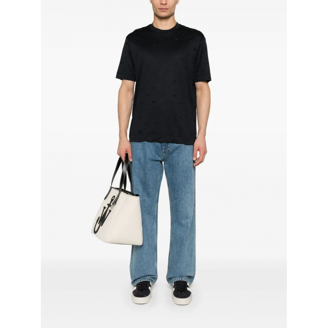 'Logo-Embroidered' T-Shirt für Herren