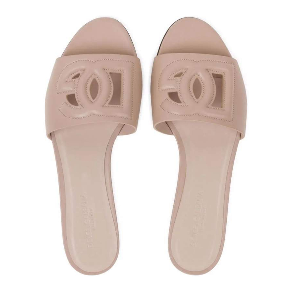 'DG Logo' Flache Sandalen für Damen