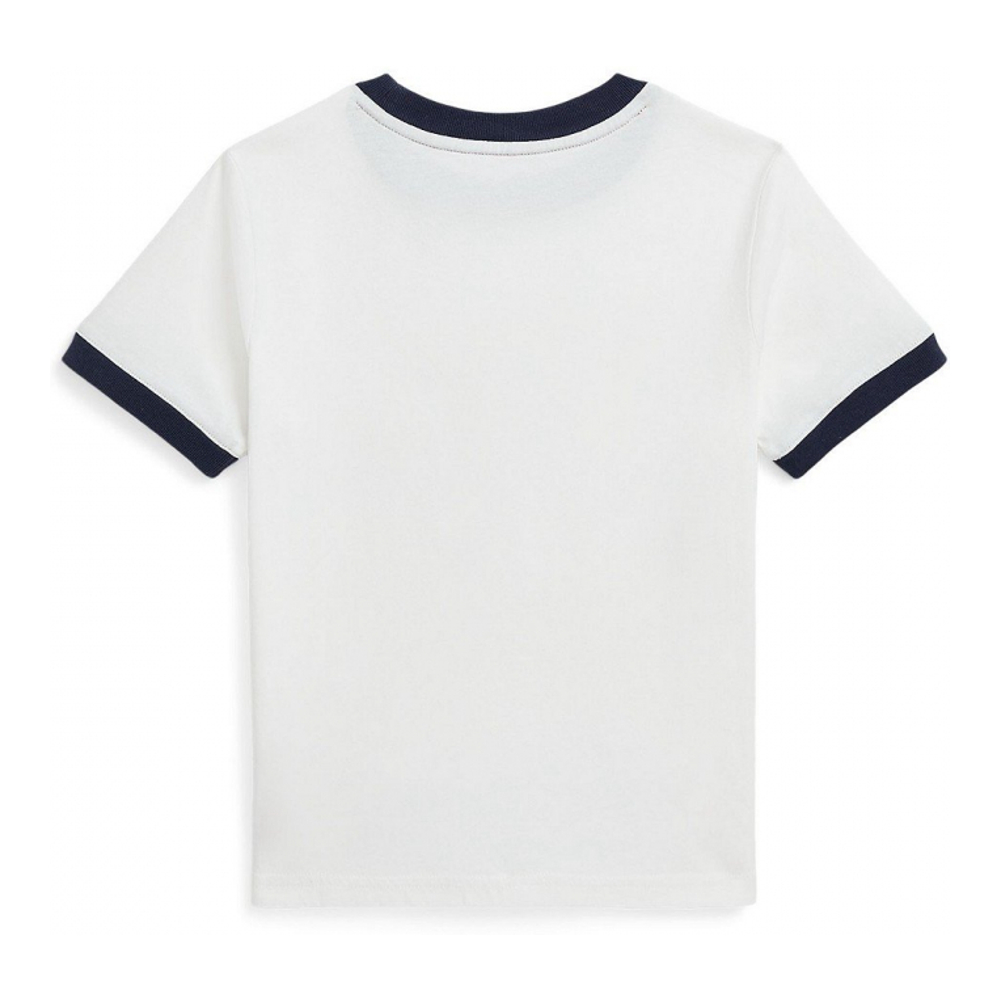 Little Boy's 'Baseball Logo Cotton Jersey T-Shirt'