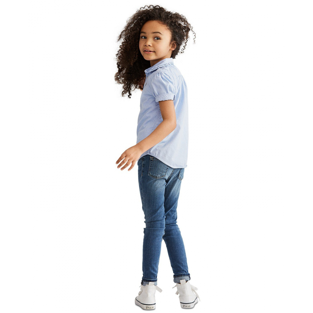 'Aubrie Denim Leggings' pour Filles