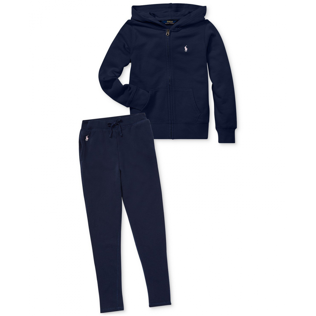 'French Terry Full-Zip Hoodie' pour Filles