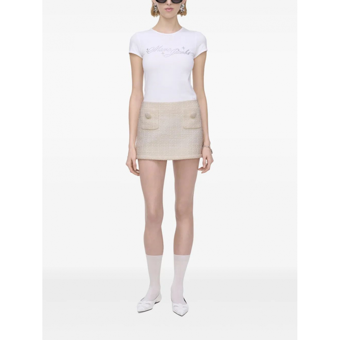 Mini Jupe 'Tweed' pour Femmes