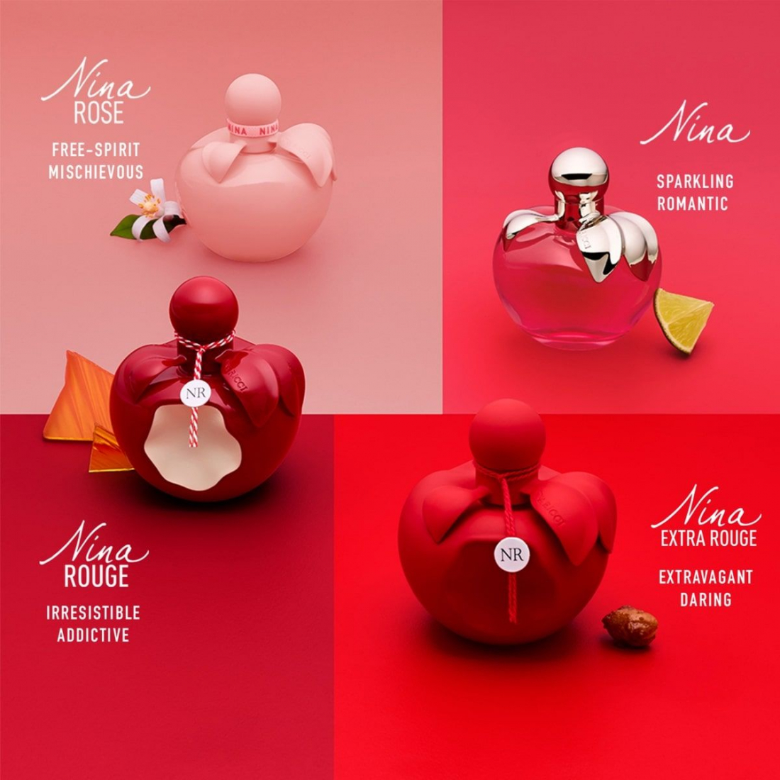 'Nina Rouge' Eau de toilette - 80 ml