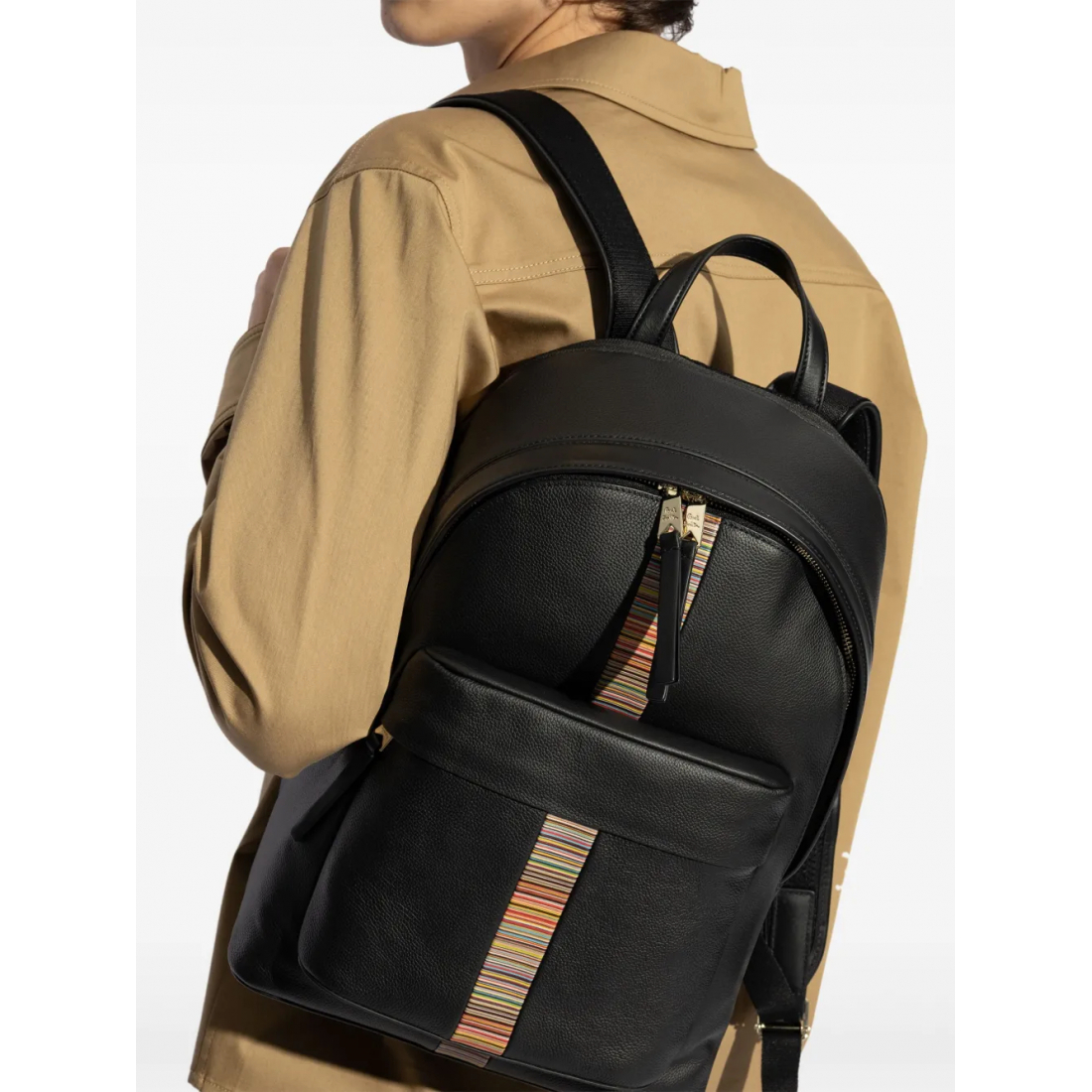 'Stripe-Detailing' Rucksack für Herren