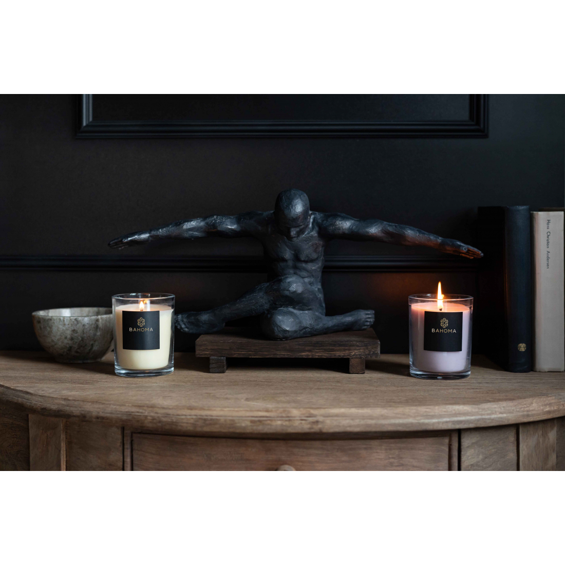 Grande Bougie 'Alchemy' - Cashmere & Velvet Peony 180 g