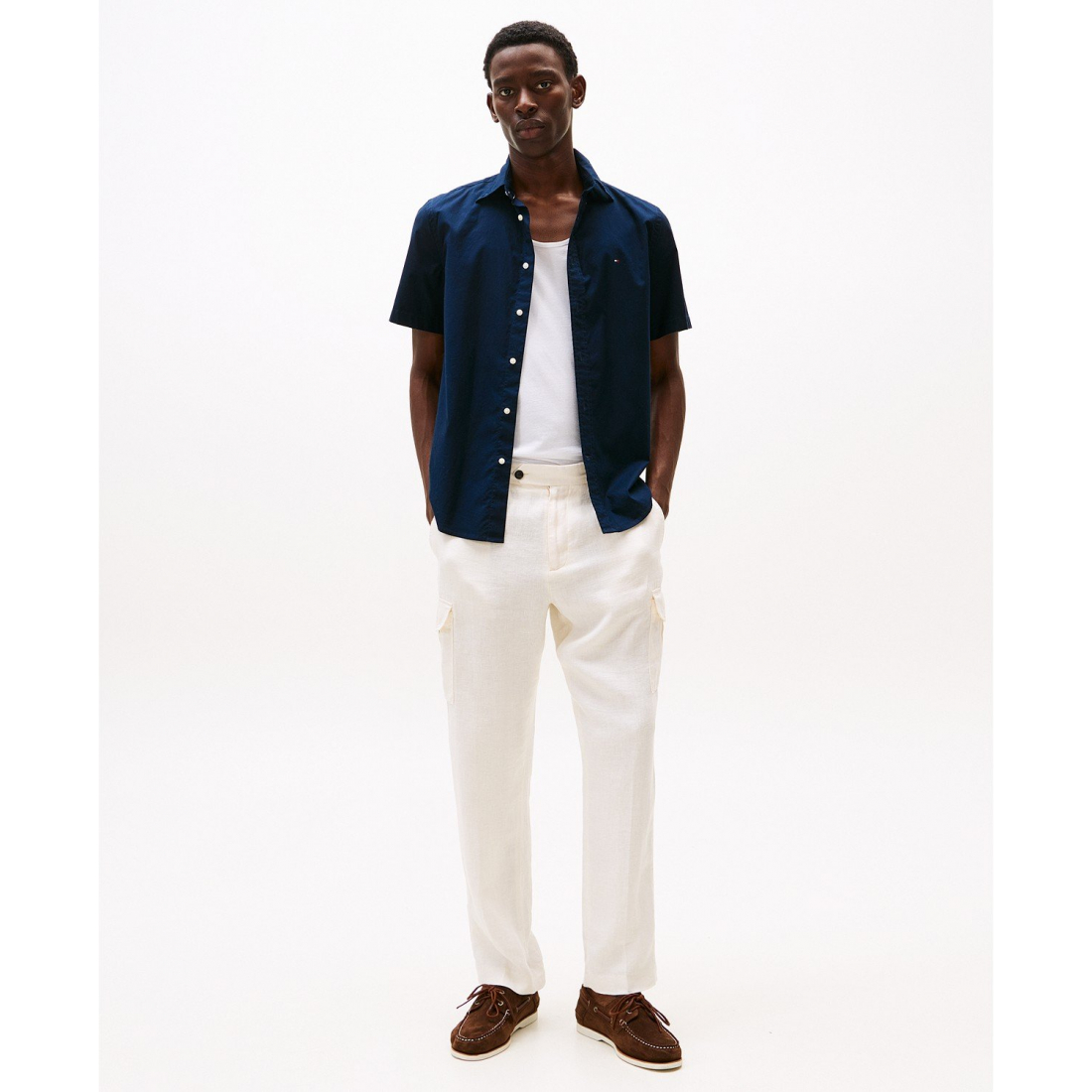 Men's 'Short Sleeve Flex Poplin Regular Fit' Shirt