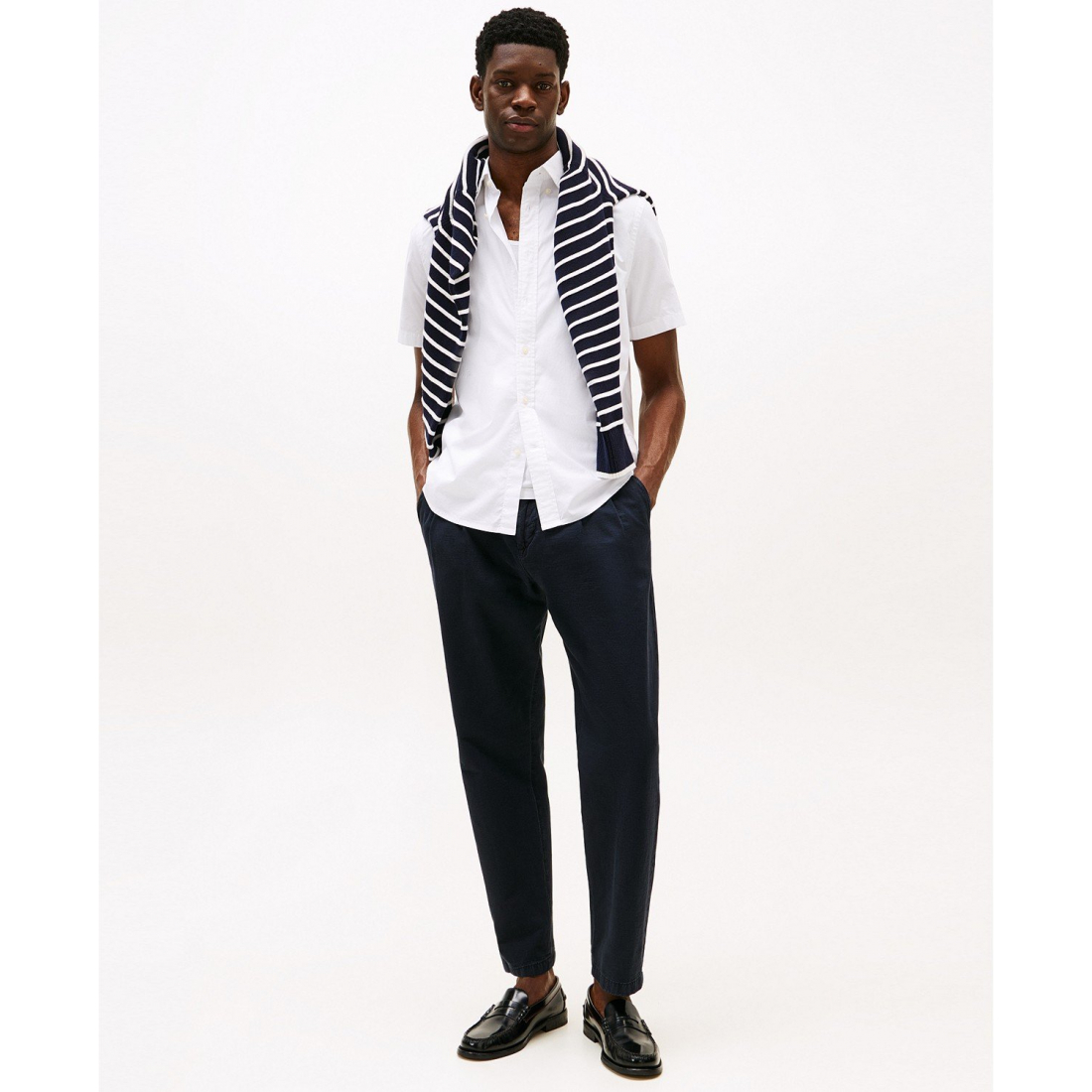 Chemise 'Short Sleeve Flex Poplin Regular Fit' pour Hommes