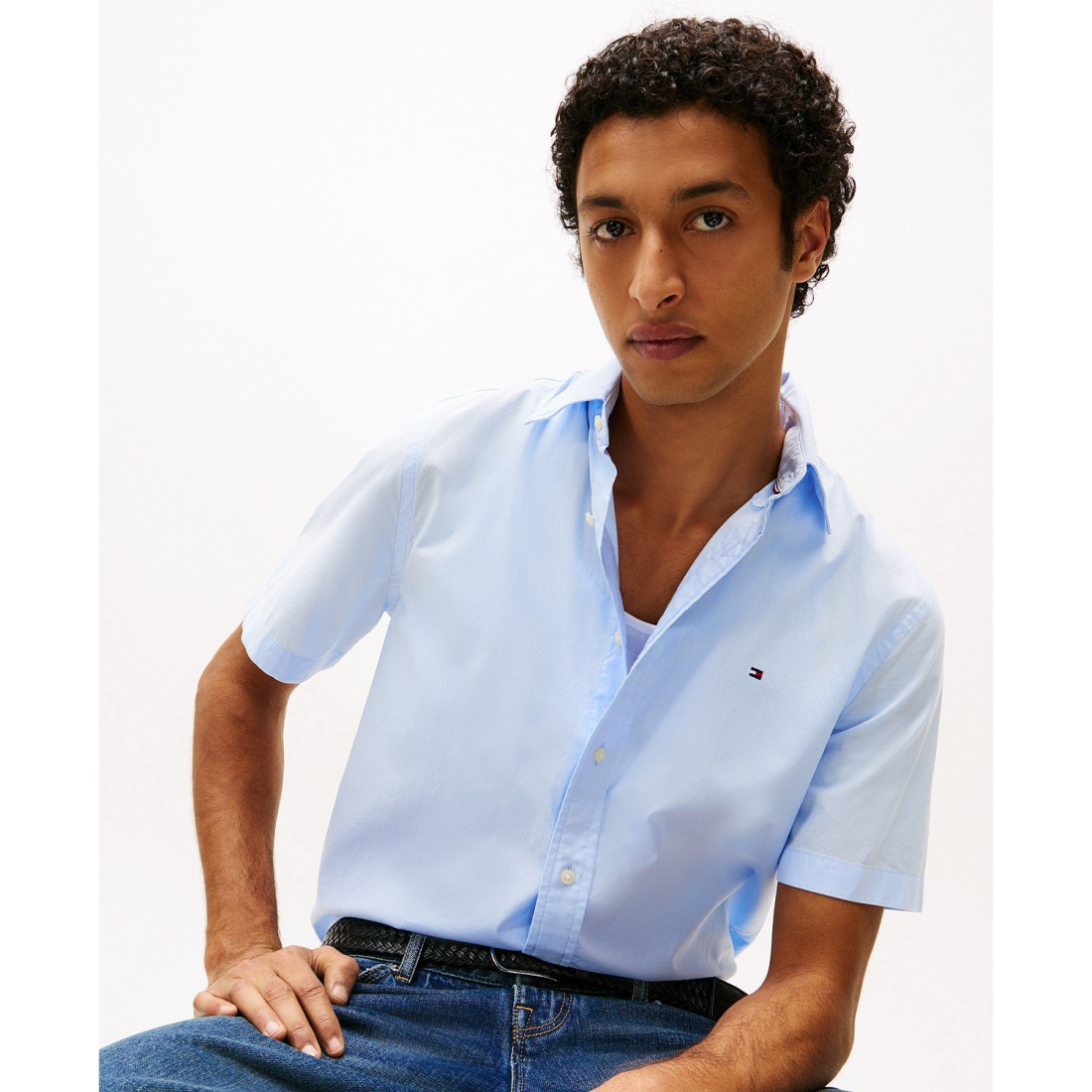 Men's 'Short Sleeve Flex Poplin Regular Fit' Shirt