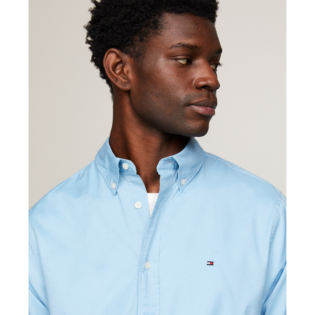 Chemise 'Regular-Fit Stretch Poplin Button-Down' pour Hommes