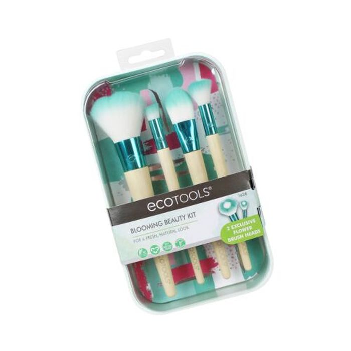 Set de pinceaux de maquillage 'Blooming Beauty' - 4 Unités