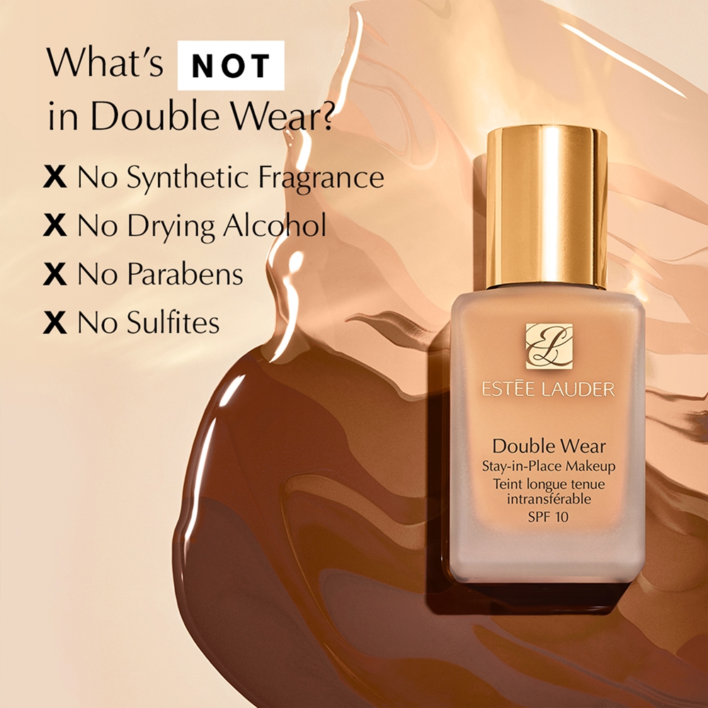 Fond de teint 'Double Wear Stay-in-Place SPF10' - 3W1 Tawny, 30 ml