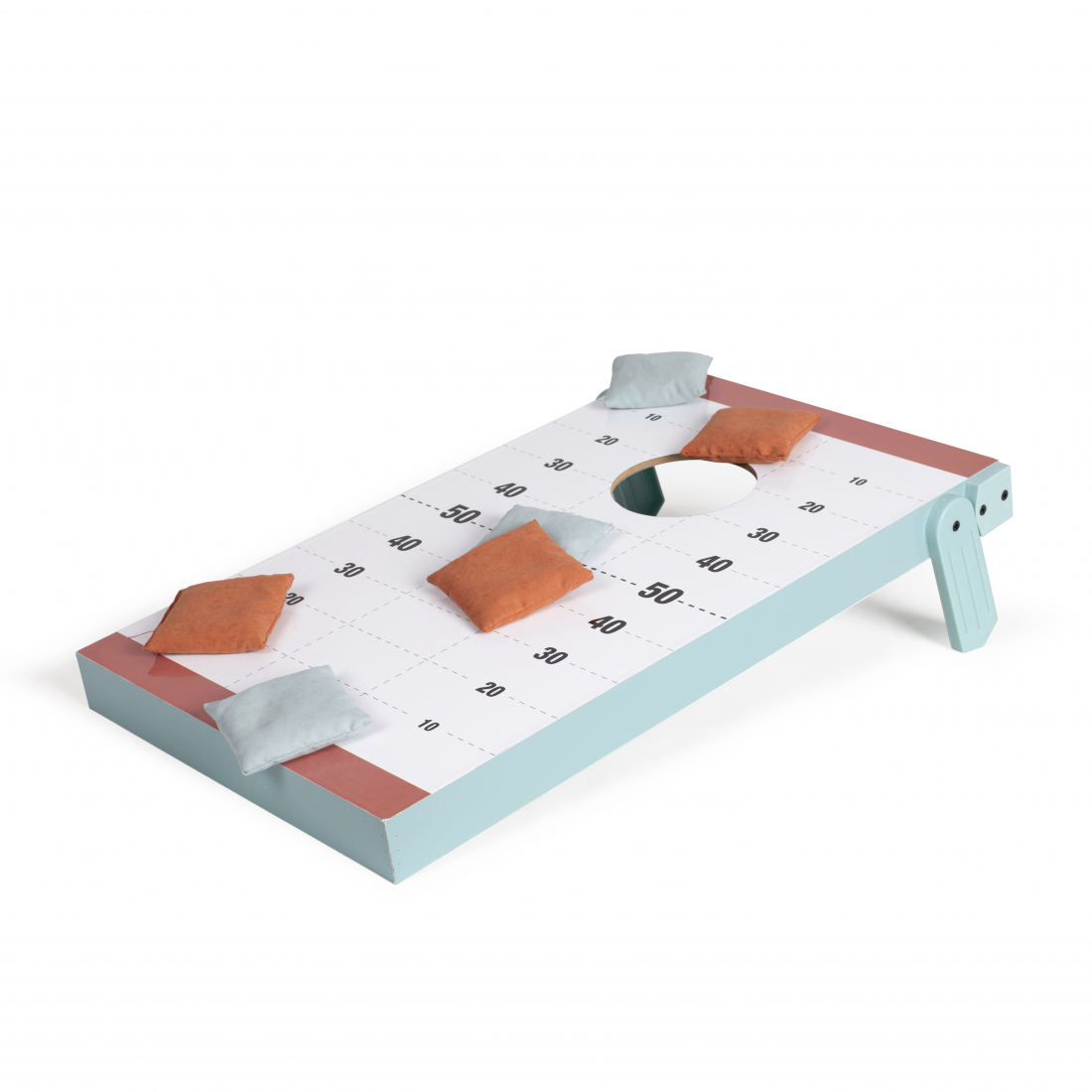 Jeu 2 en 1 lancer de sacs et morpion