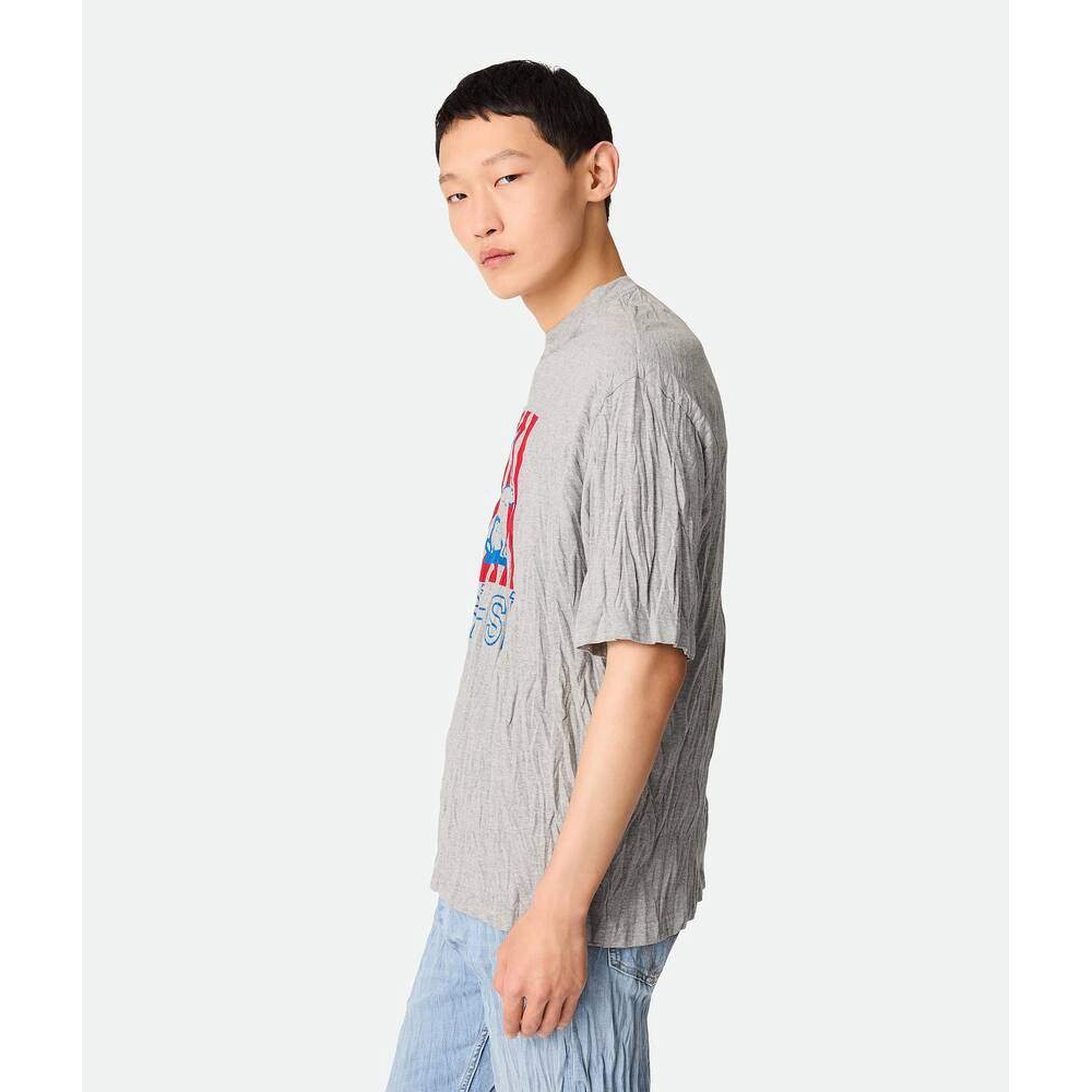 T-shirt 'Crushed Printed' pour Hommes