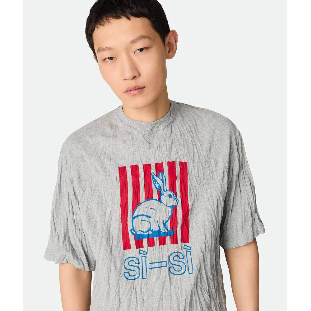 T-shirt 'Crushed Printed' pour Hommes