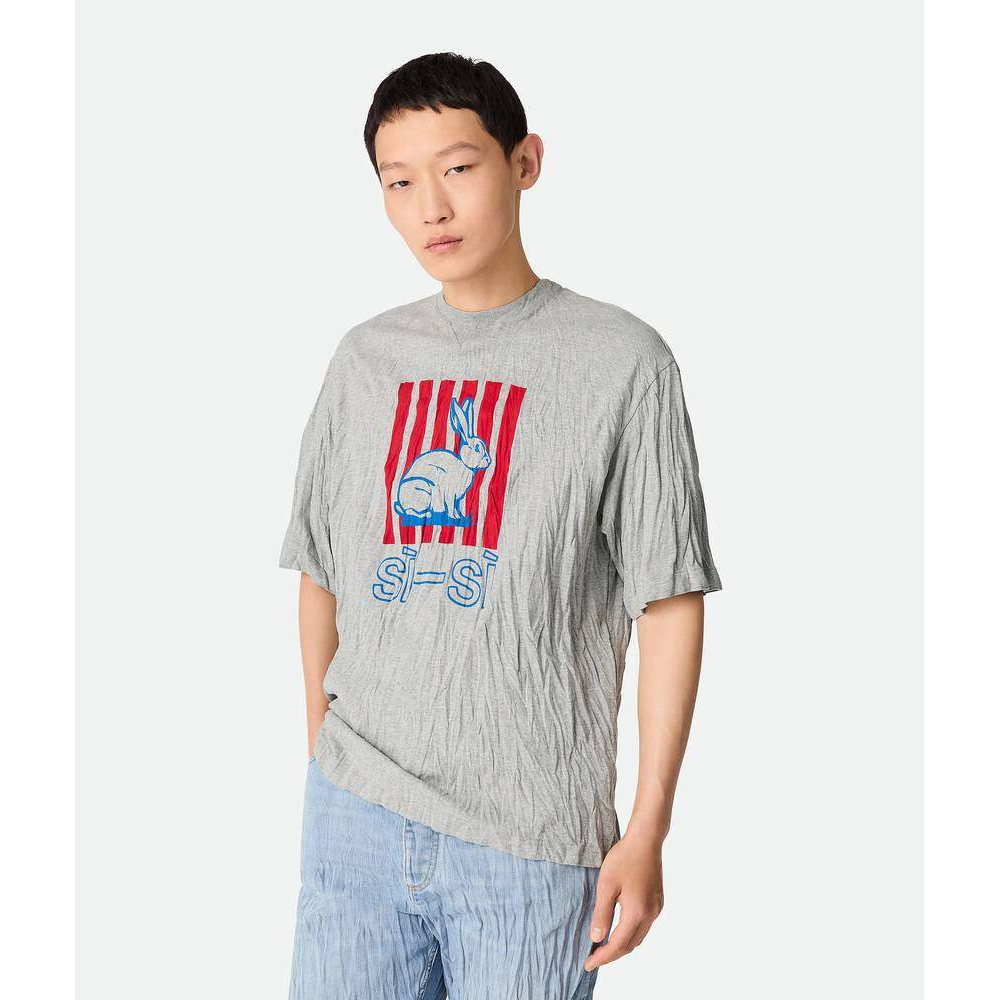 T-shirt 'Crushed Printed' pour Hommes