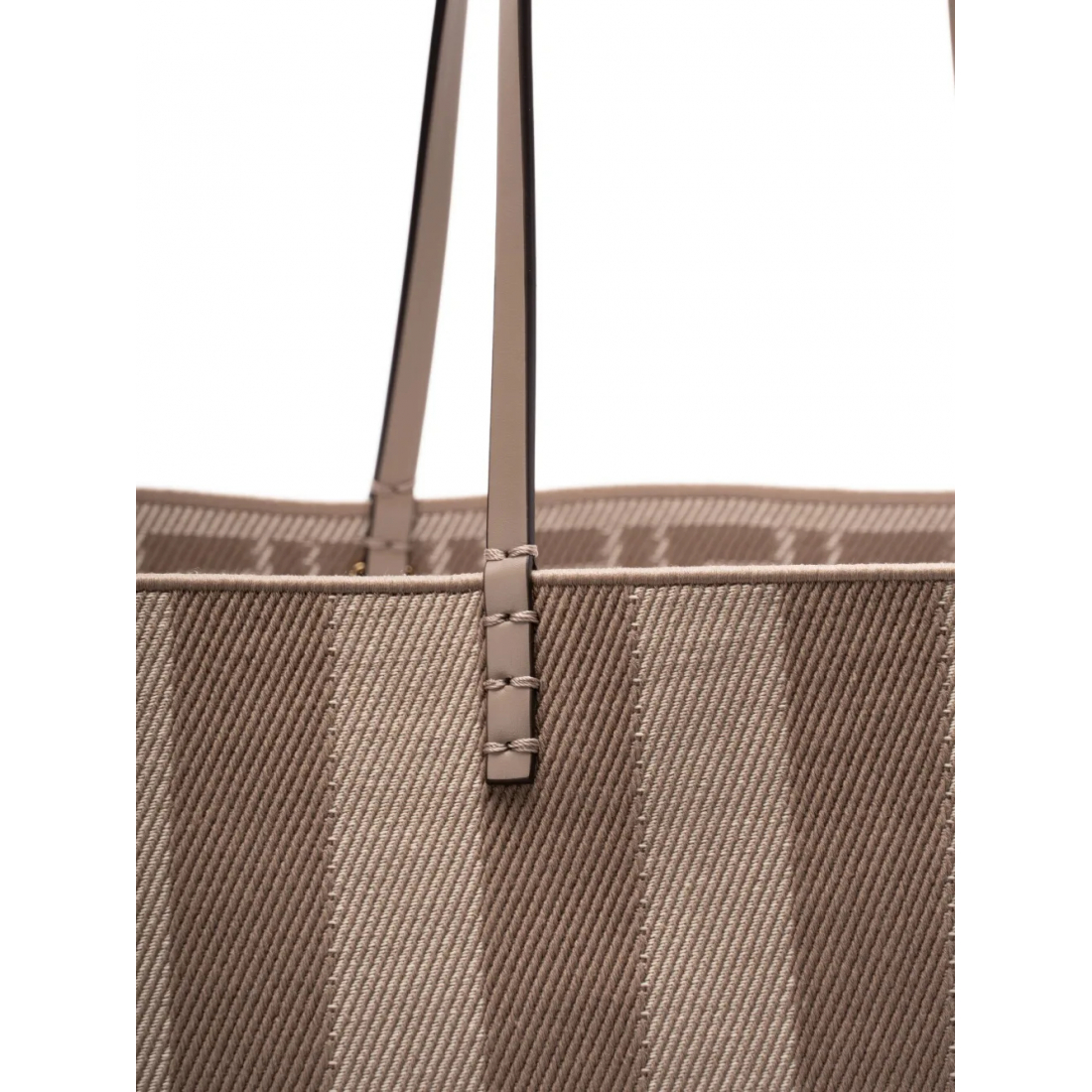 'Large Roll Striped' Tote Handtasche für Damen