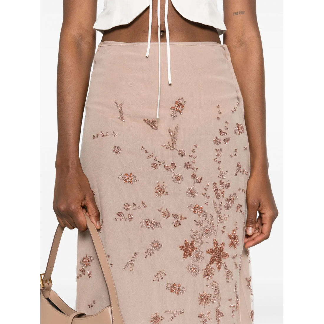 Jupe Midi 'Layered' pour Femmes