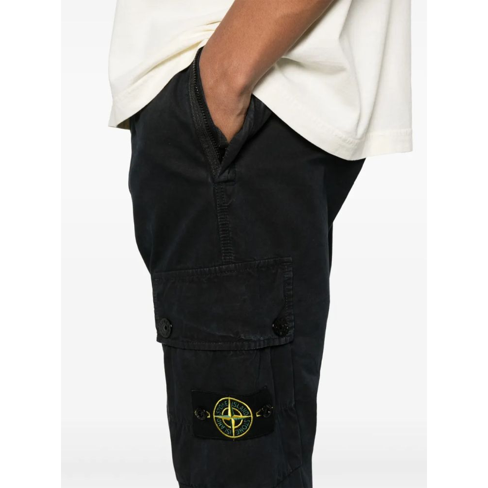 Men's 'Compass-Patch' Cargo Trousers