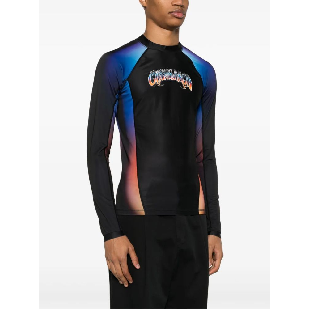 Men's 'Gradient Rash' Long-Sleeve T-Shirt