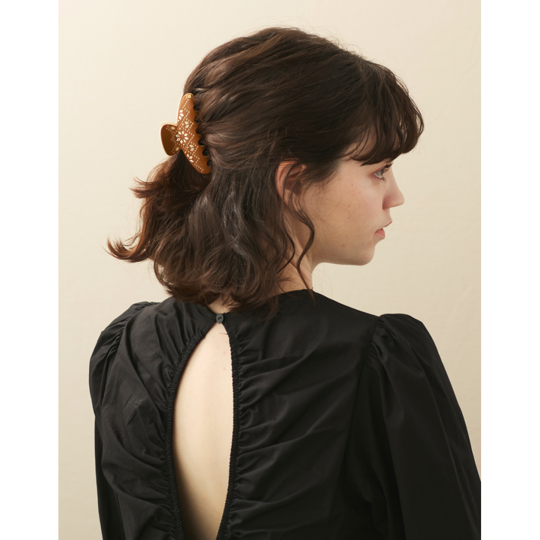 Women's 'Authentique/Saison D'Hiver' Hair Claw