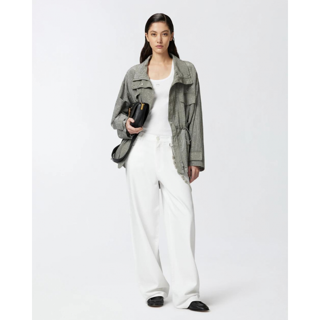 Women's 'Chain-Detail' Trousers