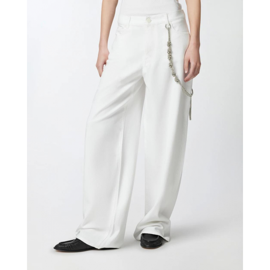 Women's 'Chain-Detail' Trousers