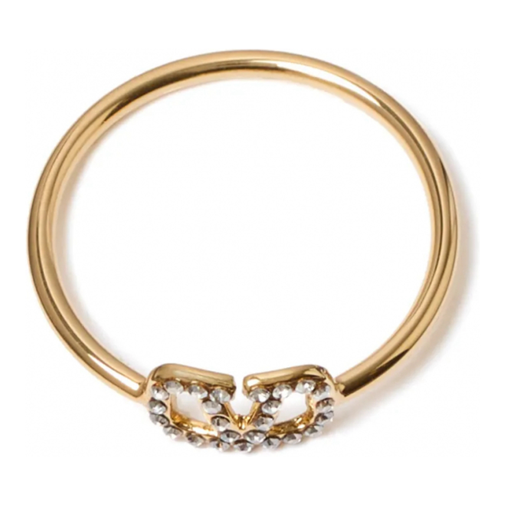 'VLogo Signature Crystal' Ring für Damen