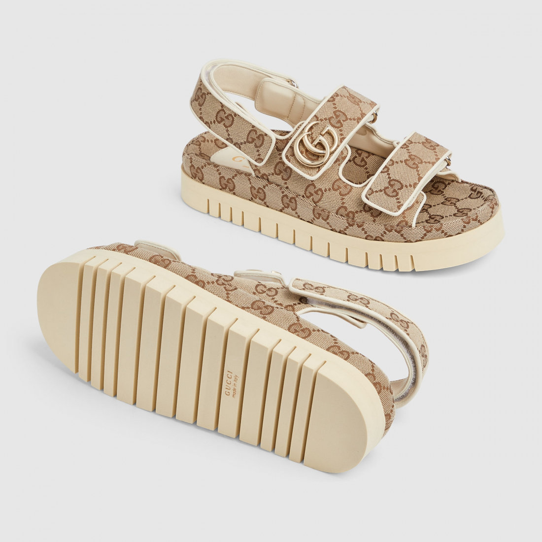 Women's 'With Double G' Ankle Strap Sandals