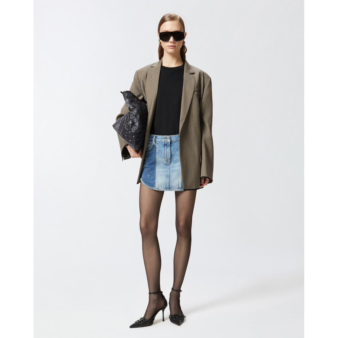 T-shirt 'Logo-Embroidered' pour Femmes