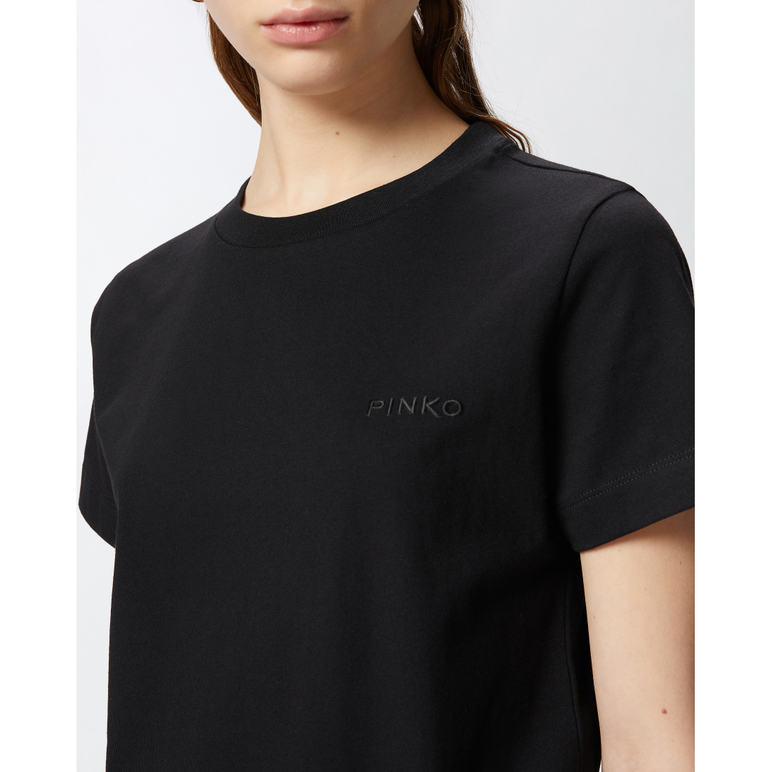 T-shirt 'Logo-Embroidered' pour Femmes
