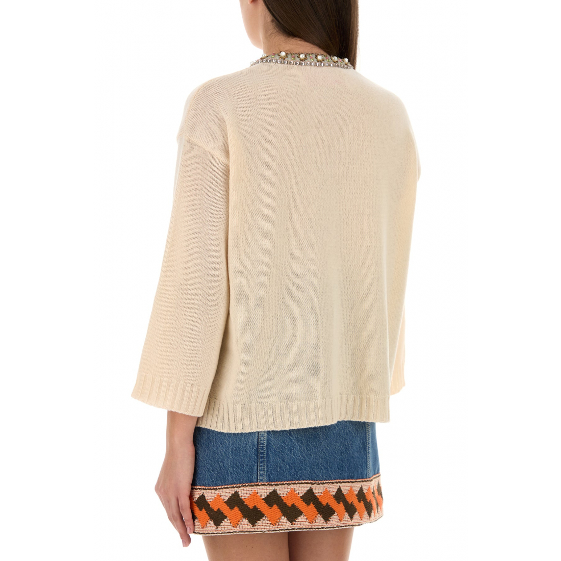 Pull 'Embroidered' pour Femmes