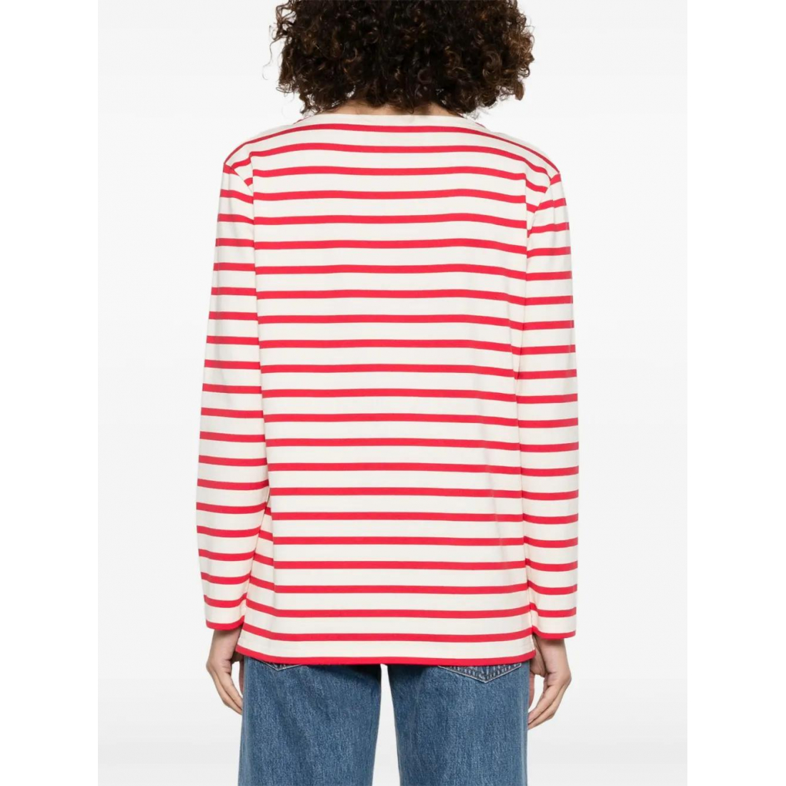 Top Crewneck 'Striped' pour Femmes