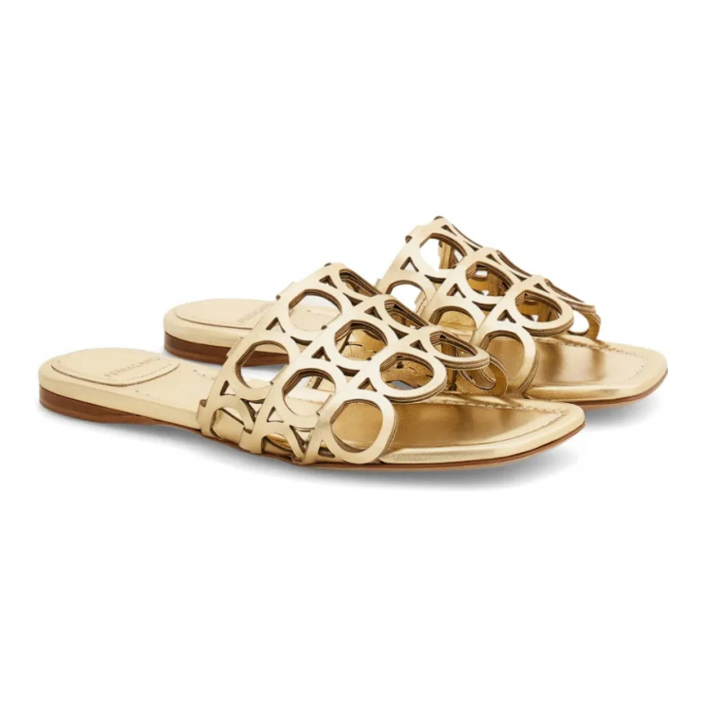 Claquettes 'Gancini' pour Femmes