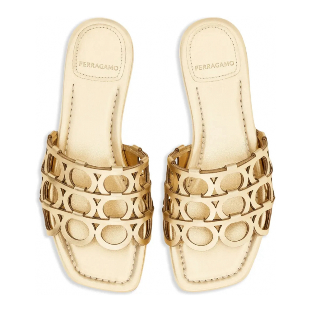 Claquettes 'Gancini' pour Femmes