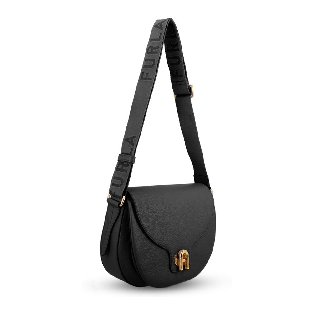 Women's 'Logo Plaque Foldover-Top' Shoulder Bag