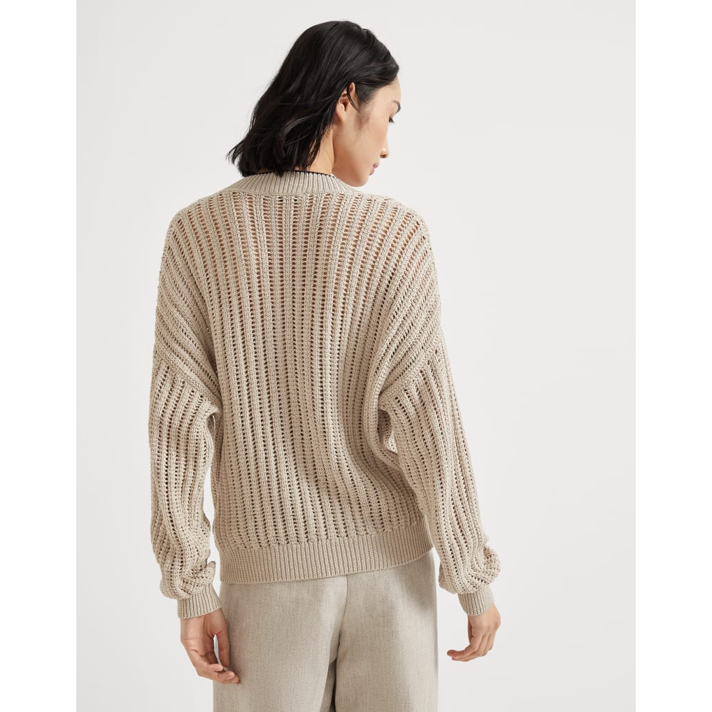 Women's 'Contrast-Trim' Cardigan