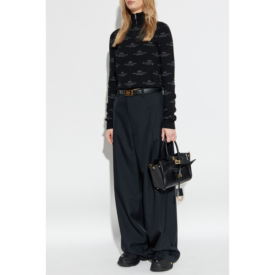 Cardigan 'Logo-Jacquard' pour Femmes