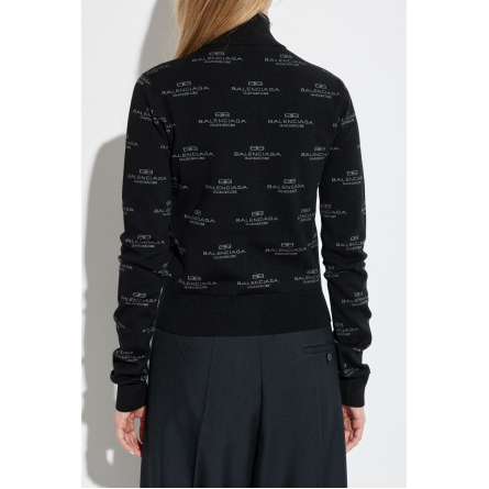Cardigan 'Logo-Jacquard' pour Femmes