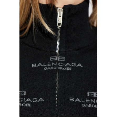 Cardigan 'Logo-Jacquard' pour Femmes