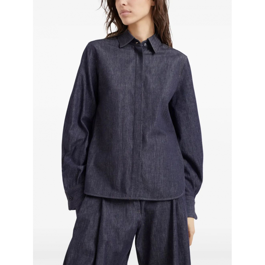 Chemise en Jean 'Monili Bead-Embellished' pour Femmes