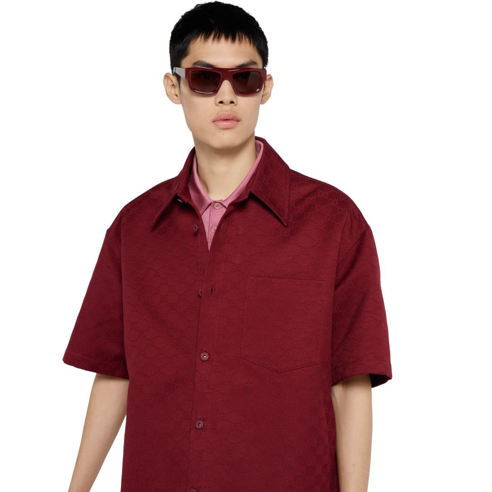 Chemise à manches courtes 'Oversize GG' pour Hommes