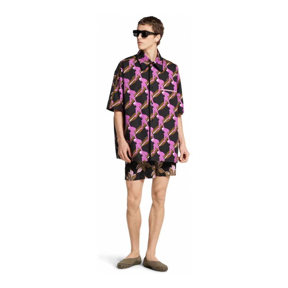Chemise de bain 'Printed Technical' pour Hommes