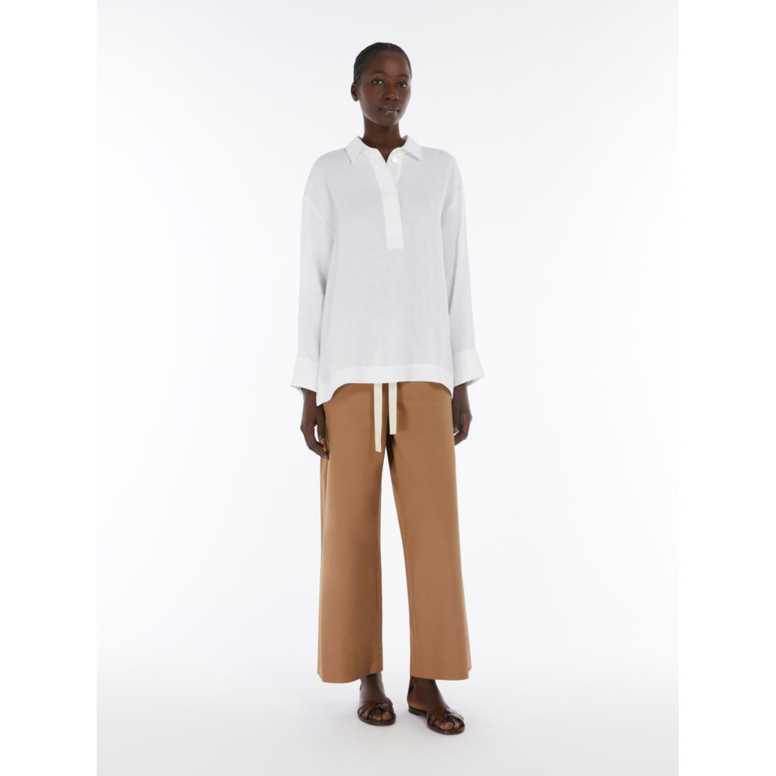 Pantalon 'Poplin' pour Femmes