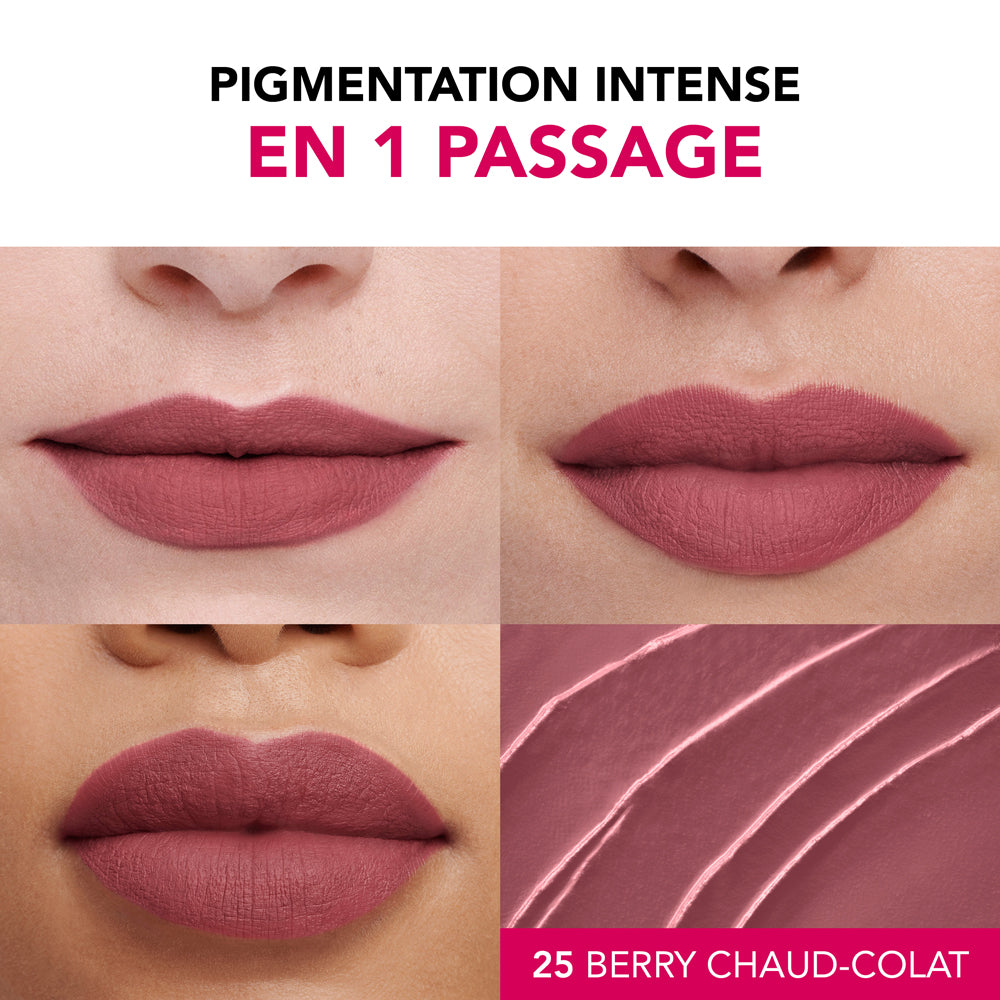 Rouge à lèvres liquide 'Rouge Velvet Ink' - 025 Berry Chaud-Colat 3.5 ml