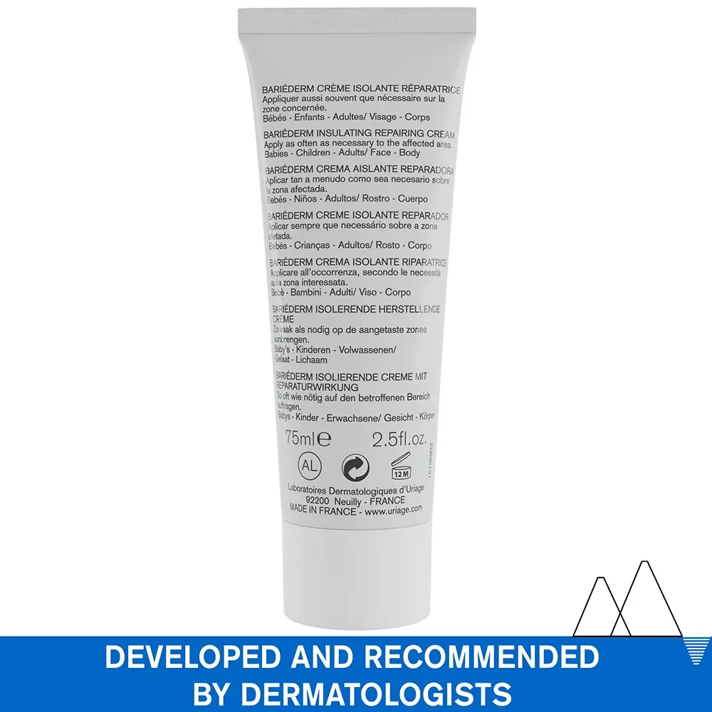 'Bariéderm Insulating' Repairing Cream - 75 ml