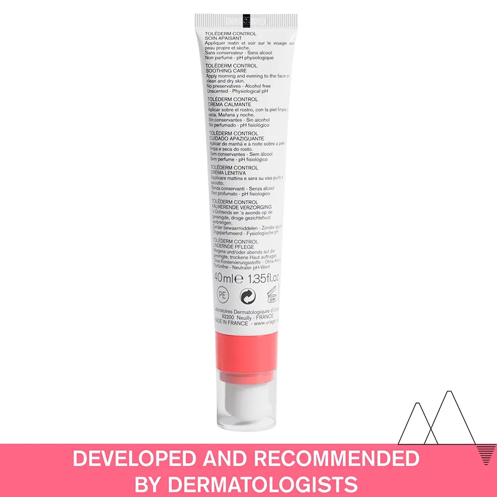 'Toléderm Control' Beruhigende Creme - 40 ml