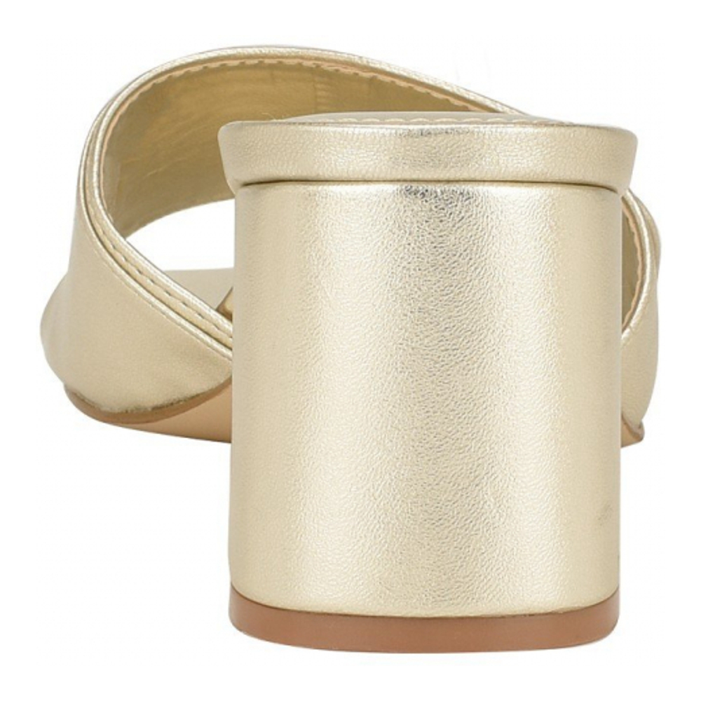 'Gallai Block Heel Slip-On' Sandalen mit Absatz für Damen