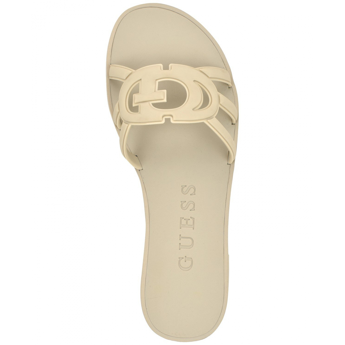 Women's 'Elyho Logo Cutout Jelly' Flat Sandals