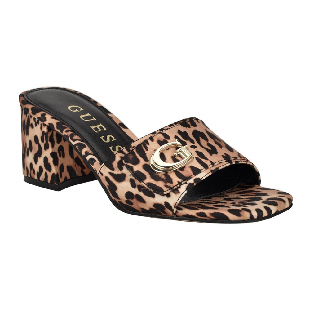 'Gallai Block Heel Slip-On' Sandalen mit Absatz für Damen